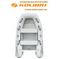 KOLIBRI - Надуваема моторна лодка с надуваем кил KM-270 DXL Explorer ALM - светло сива